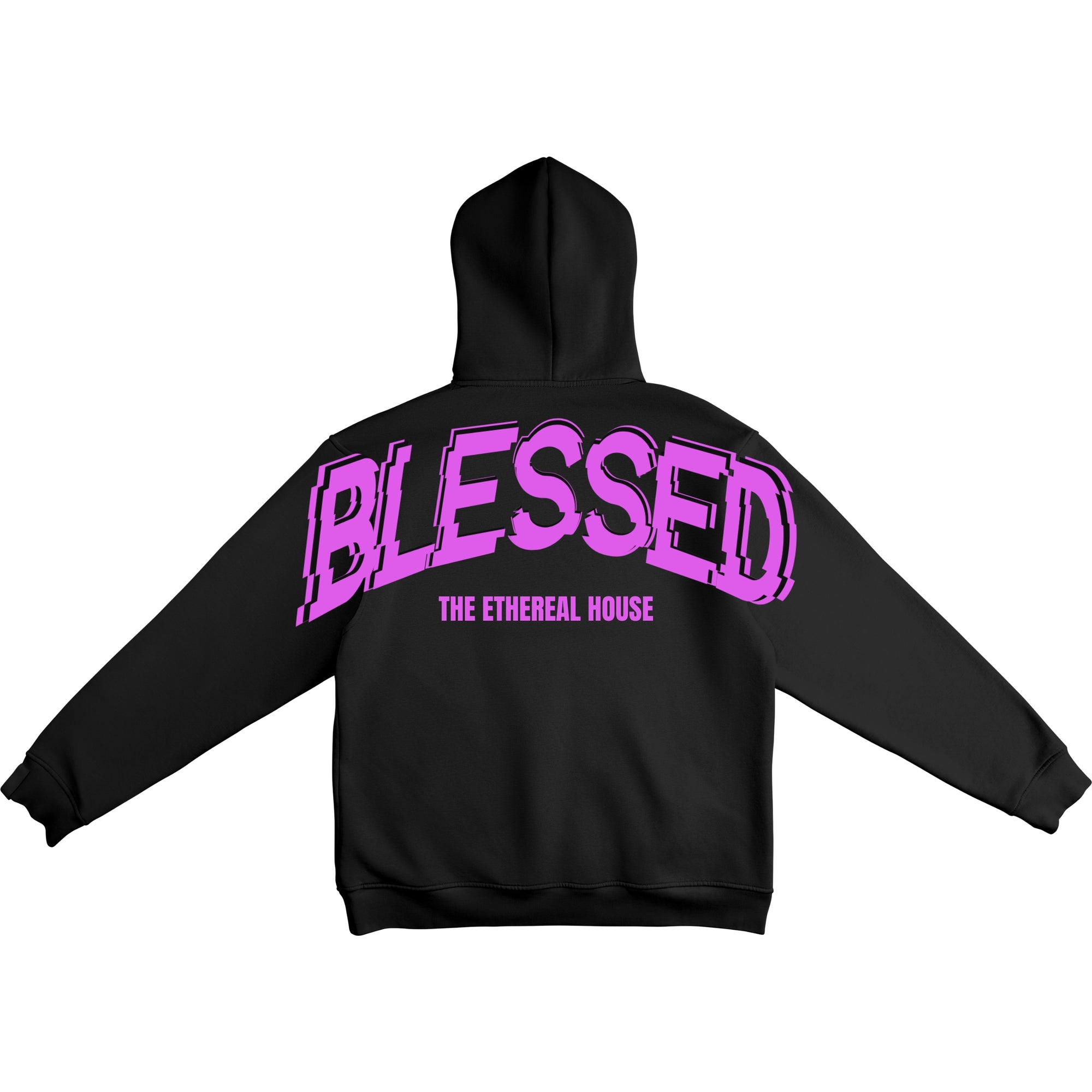 Hoodie Blessed Magenta